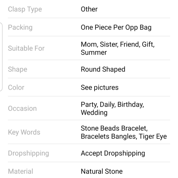 Charm Pink braclet unisex for men and women - Picture 3 of 3